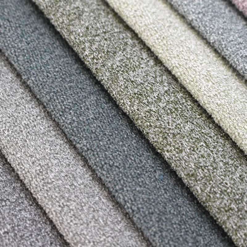 Cheap Upholstery Cation Fabric Polyester Two Tone Nano Velvet Sofa Textile Fabric Wholesale