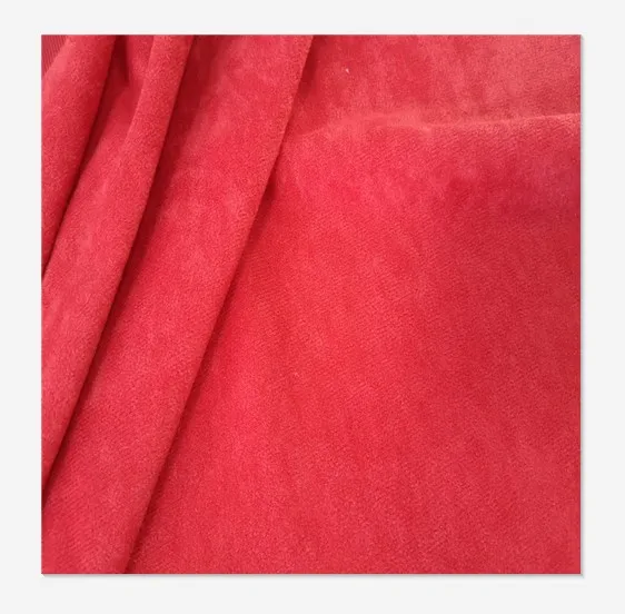 Good quality 100 polyester micro velboa fabric/ speckled velvet for sofa fabric