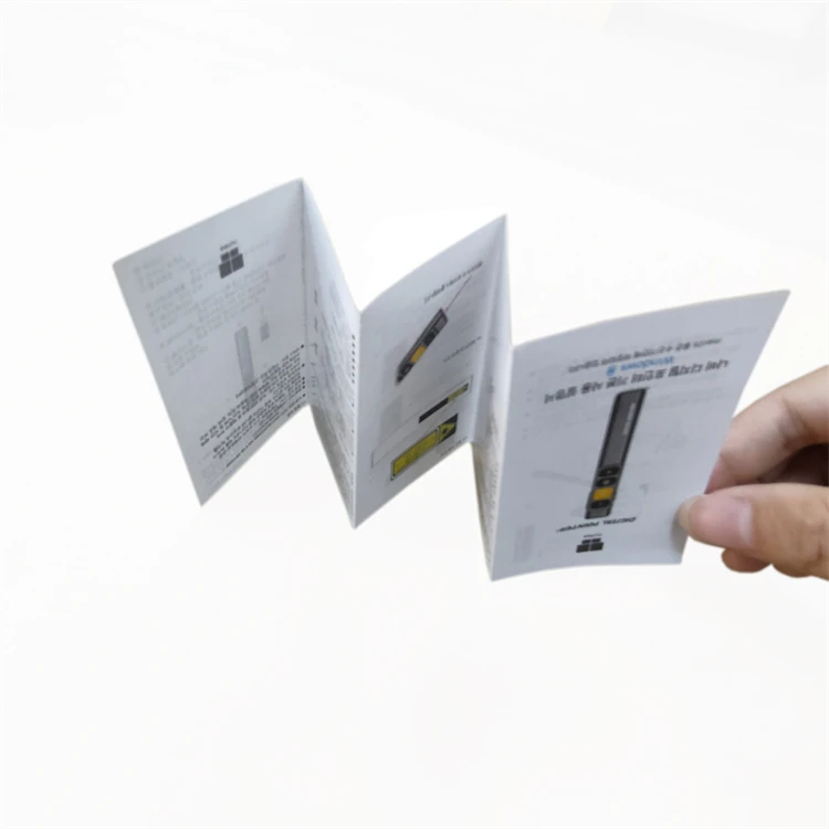 Customized Product Manual Menu Catalog Brochure Printing Service User Manual Printing