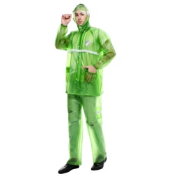 Customization New 100% New Pvc Raw Materials Fashion Manufacturers Rain Coat Adults Raincoat