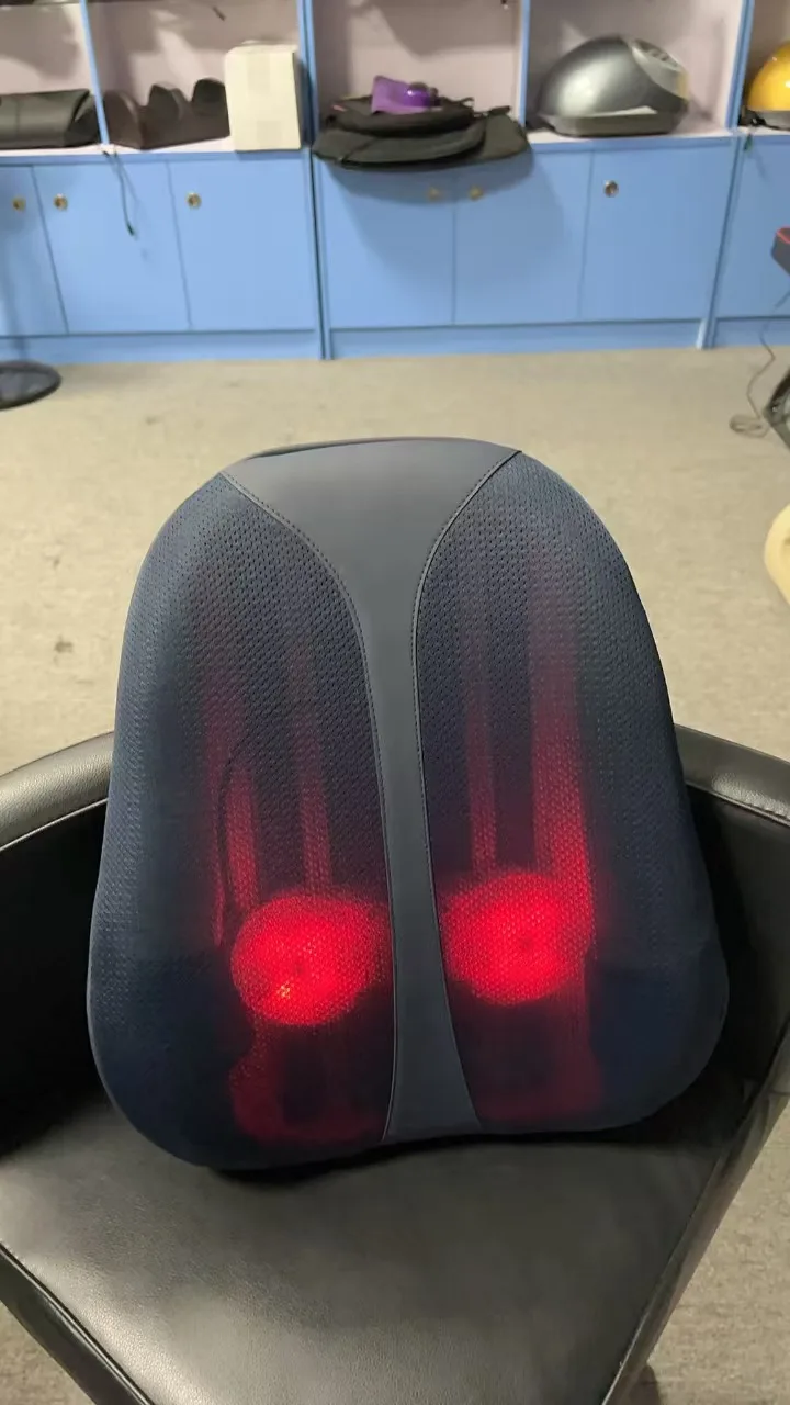 15 years Factory supply portable back massager pain relief car seat massager full body waist electric massagers