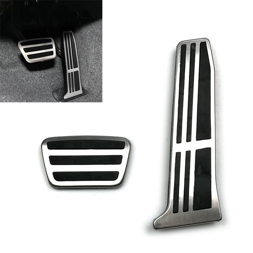 Car Pedals Gas Brake Foot Rest Pedal Cover for Toyota Camry XV70 RAV4 XA50 Avalon 2018 - 2023 for Lexus ES GS LS Accessories