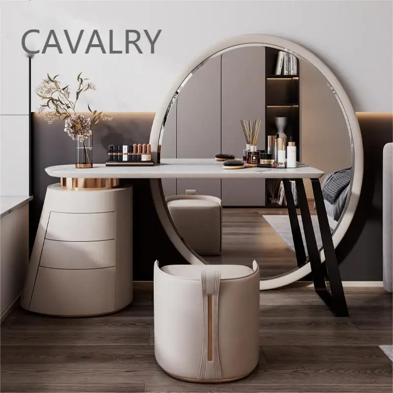 Luxury Beauty Dressing Table Sets Makeup Table Modern Vanity Dressing Table With Mirror Dresser