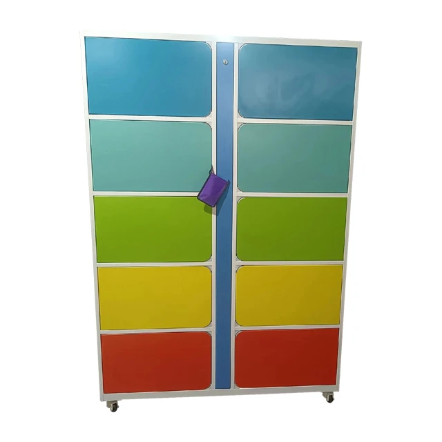 Corrosion-resistant stainless steel smart storage lockers Luggage lockers support multiple language systems