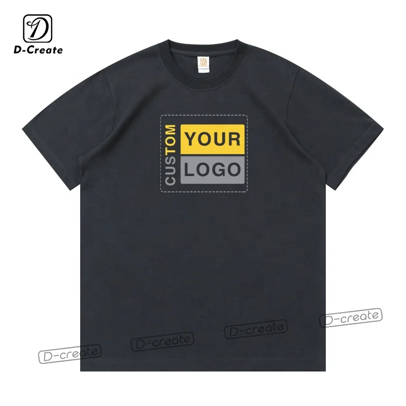 Wholesale Custom 100% Cotton Men Printed Plain White And Black Graphic T Shirt