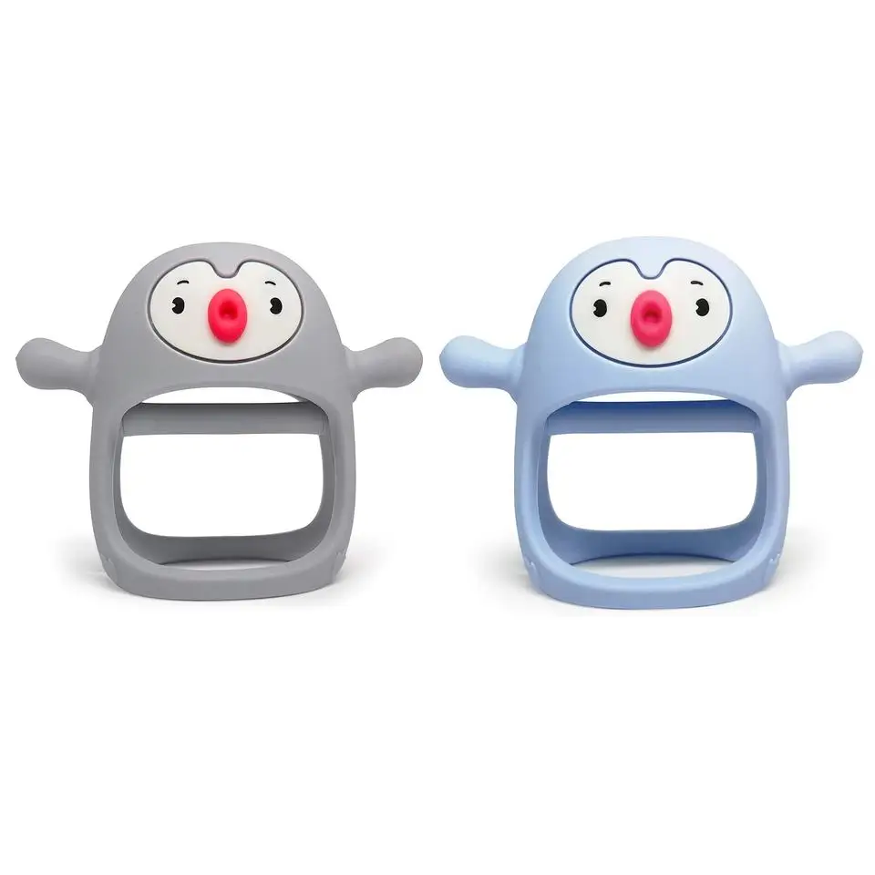 Wholesale BPA Free Chewable Teething Toy Baby Teethers Silicone Teether