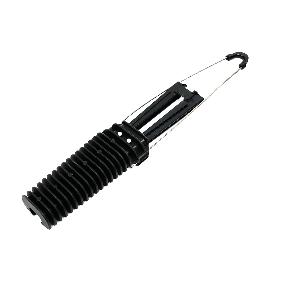 wholesale Wedge Suspension Clamp Preformed Fiber Drop Cable Tension Dead End Clamp