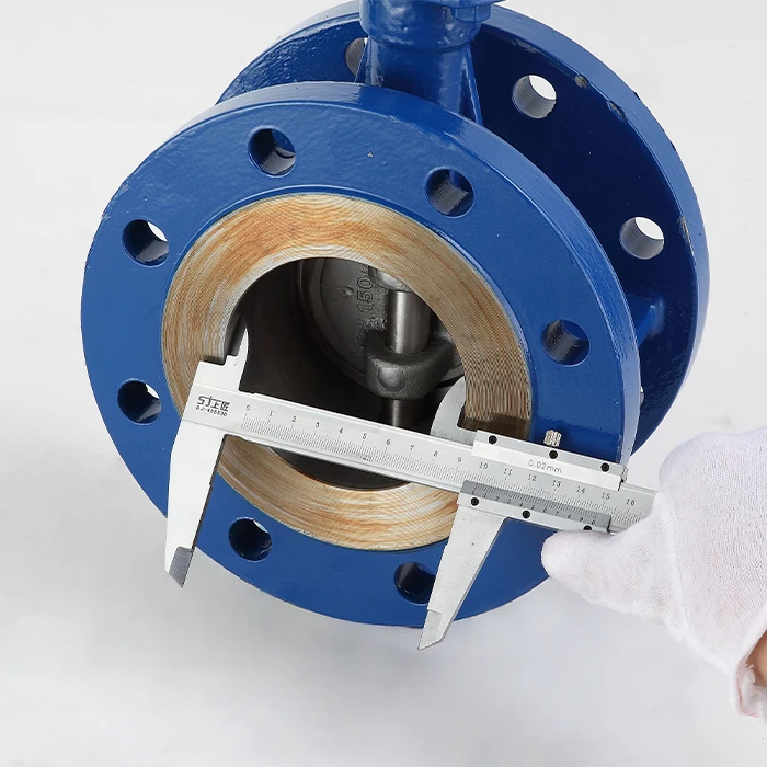 D43H-150LB 4inch   API Cast Steel Butterfly Valve  Cut off the fluid