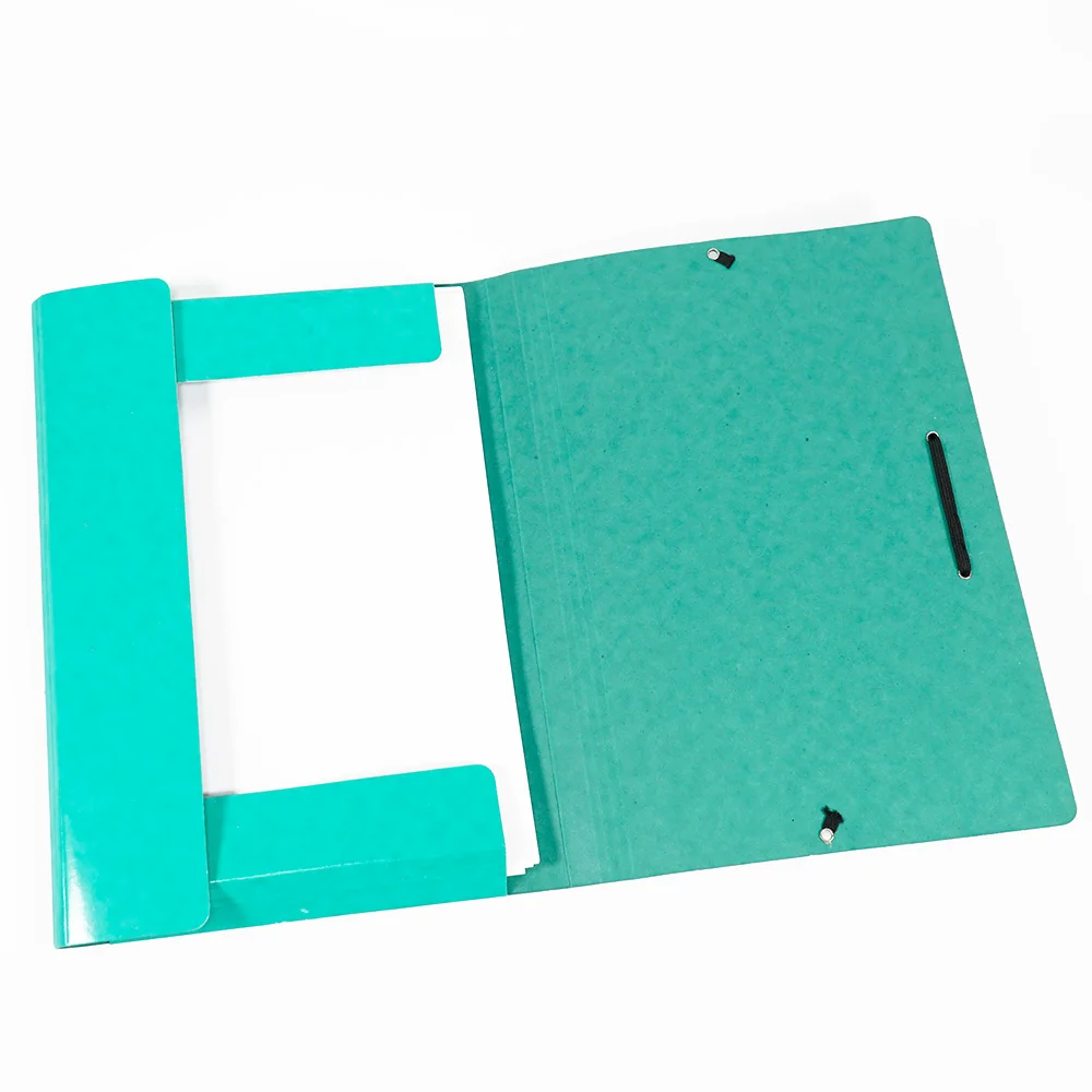 Office Supplies Expanding File Folder Paper file folder with elastic rope
