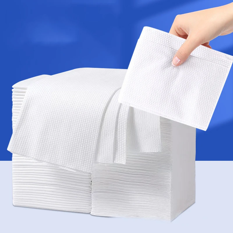Quick Dry Hair Towel Tissue Big Size 30*70cm Disposable Hair Towel Custom Size Bulk Package Disposable Towel