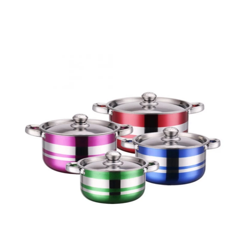 Factory Outlet Set Of Pots Durable Use Cookware Set Non Stick Kitchen Unusual Cookware Set