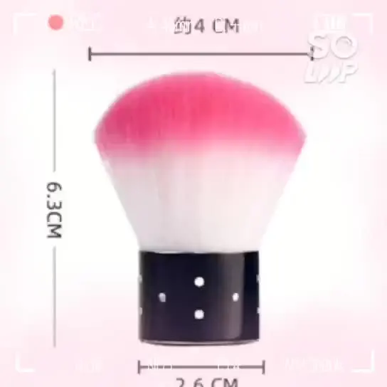 Hot OEM Professional Nail Art Tool Nail Brush Cleaning Brush Remove Dust Powder Cleaner for Acrylic UV Gel Manicure Supplier