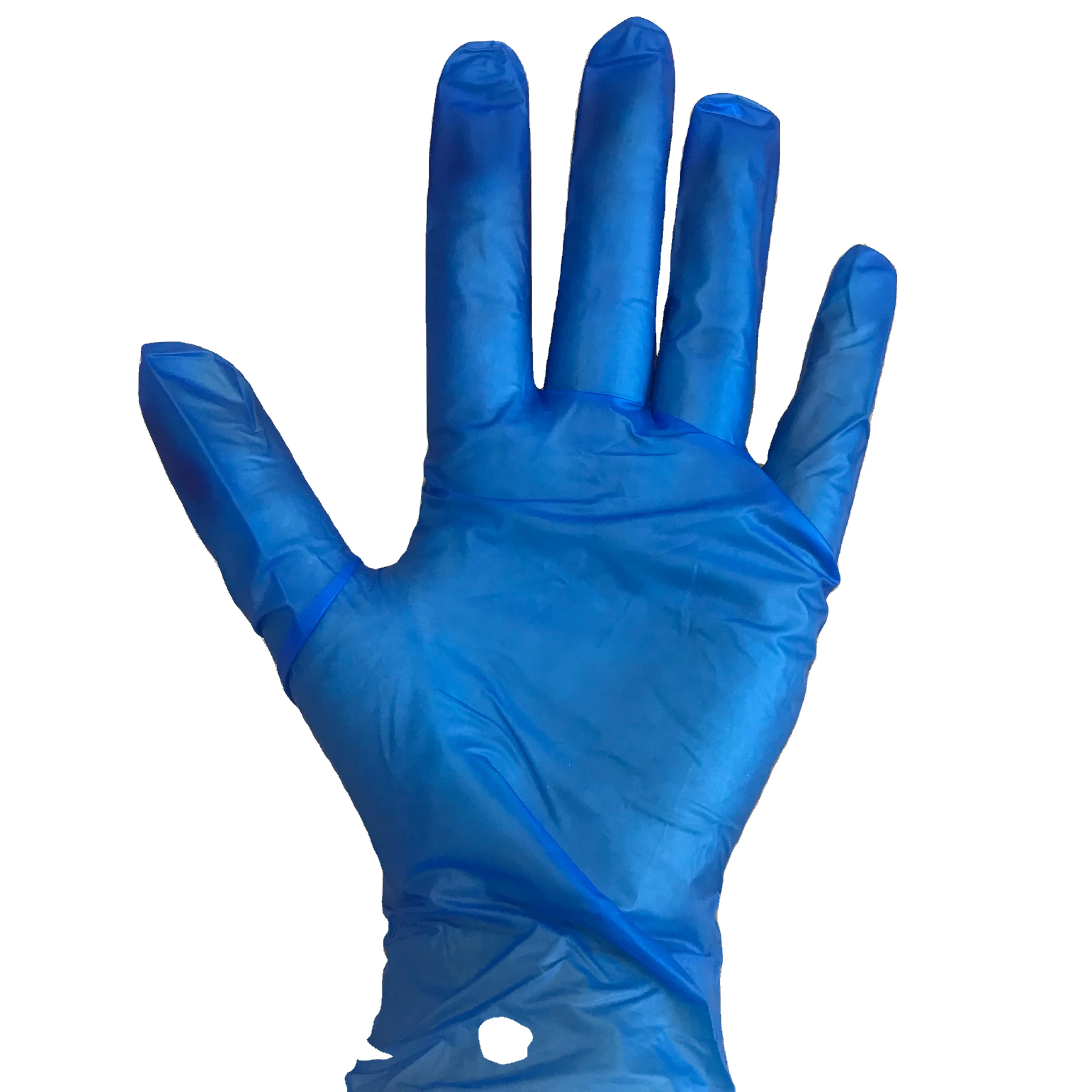 Raysen food stretch industrial pvc vinyl glove black vinyl-glove blue disposable pvc glove