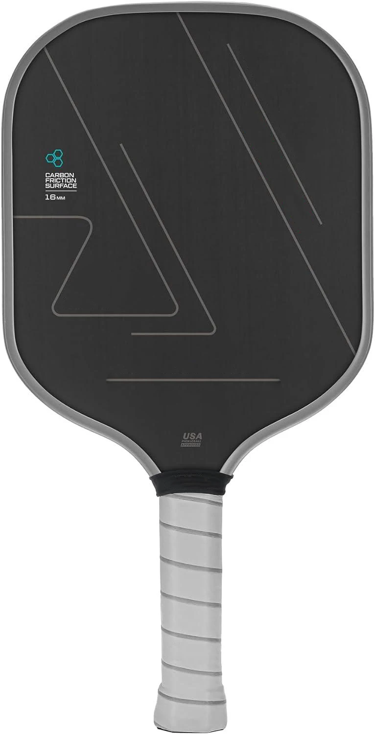 USAPA Approved T700 Carbon Fiber Pickle Paddle (CFS) High Grit Spin,Anti Slip Sweat Absorbing Grip with Cover Case