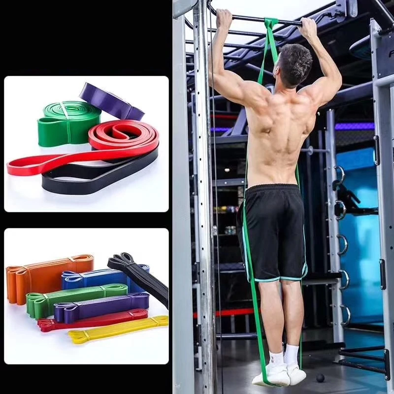 Home Exercise Elastic Band Pull Up Bands Stretch Resistance Band for Fitness Training Pilates Gym Workout