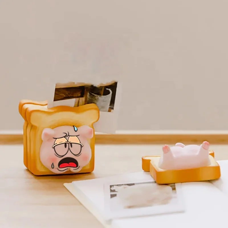 Home Decoration Tools Customized 3D Cute Toast Shape Silicone Fridge Magnets 3D Magnets for Fridge