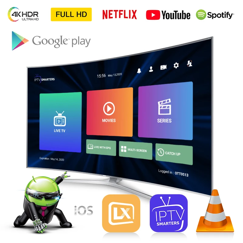 Wholesale 4K IPTV Subscription High Quality Free Test M3U Code IPTV Credits Stable Reseller Panel