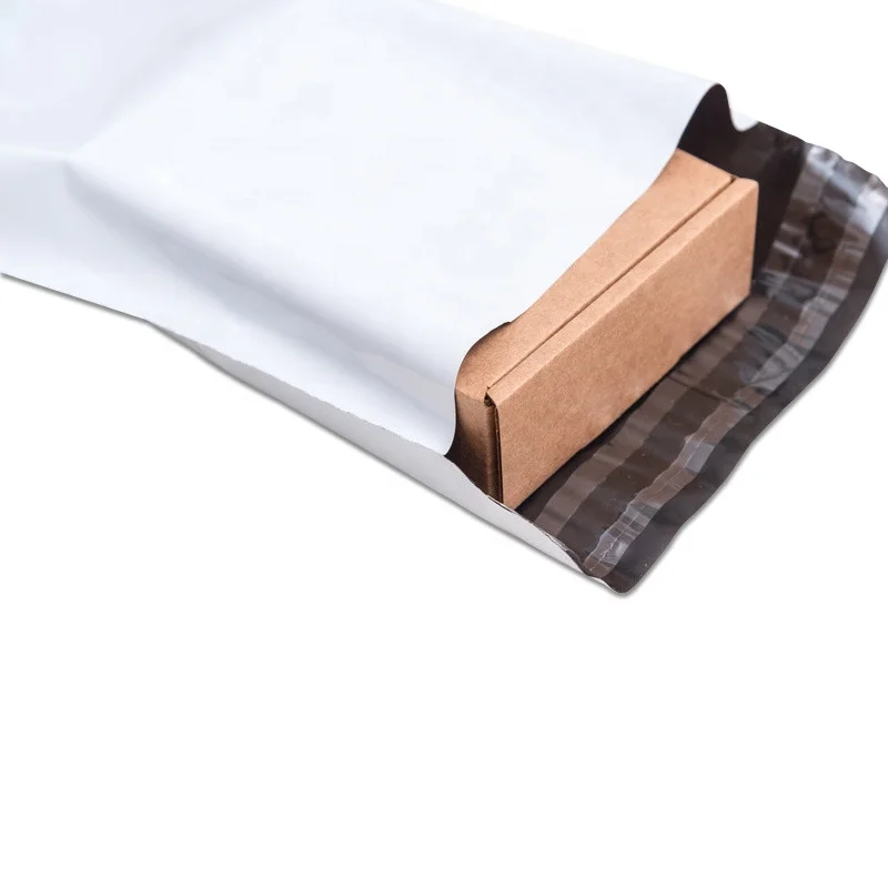 black white pink color small large eco friendly plastic postal mailing packaging bags custom waterproof shipping mailer with log