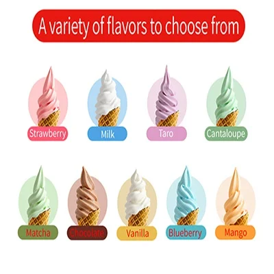 Innovy Soft Ice Cream Yogurt Ice Cream Flavor Ice Cream Powder Powder Mix Delicious