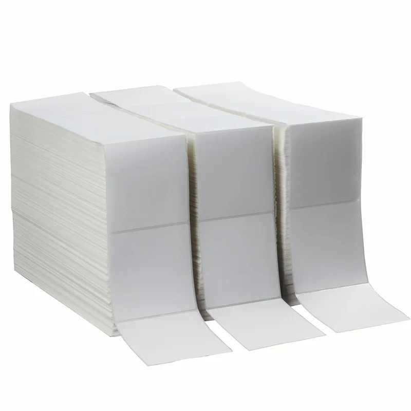 Водонепроницаемые термоэтикетки 4X6, клейкие стикеры, пустая этикетка