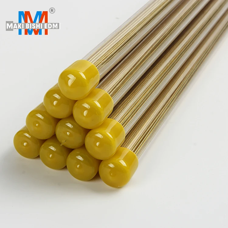 Промышленные электродные трубки с одним отверстием, многоканальные латунные трубки из сплава для сверлильного станка Edm