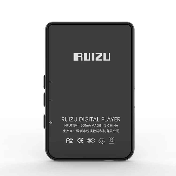 ruizu newest 2021 mp3 player support fm radio voice recording Video ebook built-in speaker