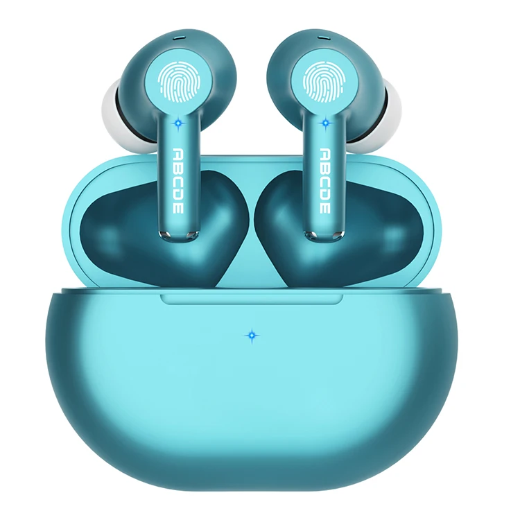 Buds TWS Earphone 35dB Active Noise BLE5.3 Cancelling 4 Mics Wireless Headphone long Battery Life ENC TWS