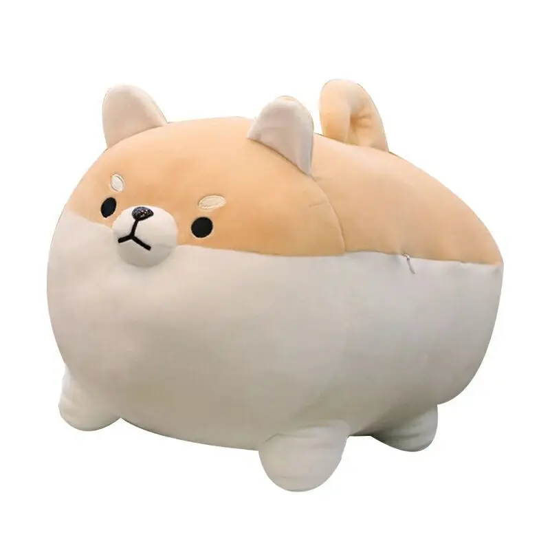 Auspicious beginning Stuffed Animal Shiba Inu Plush Toy Anime Corgi Kawaii Plush Dog Soft Pillow