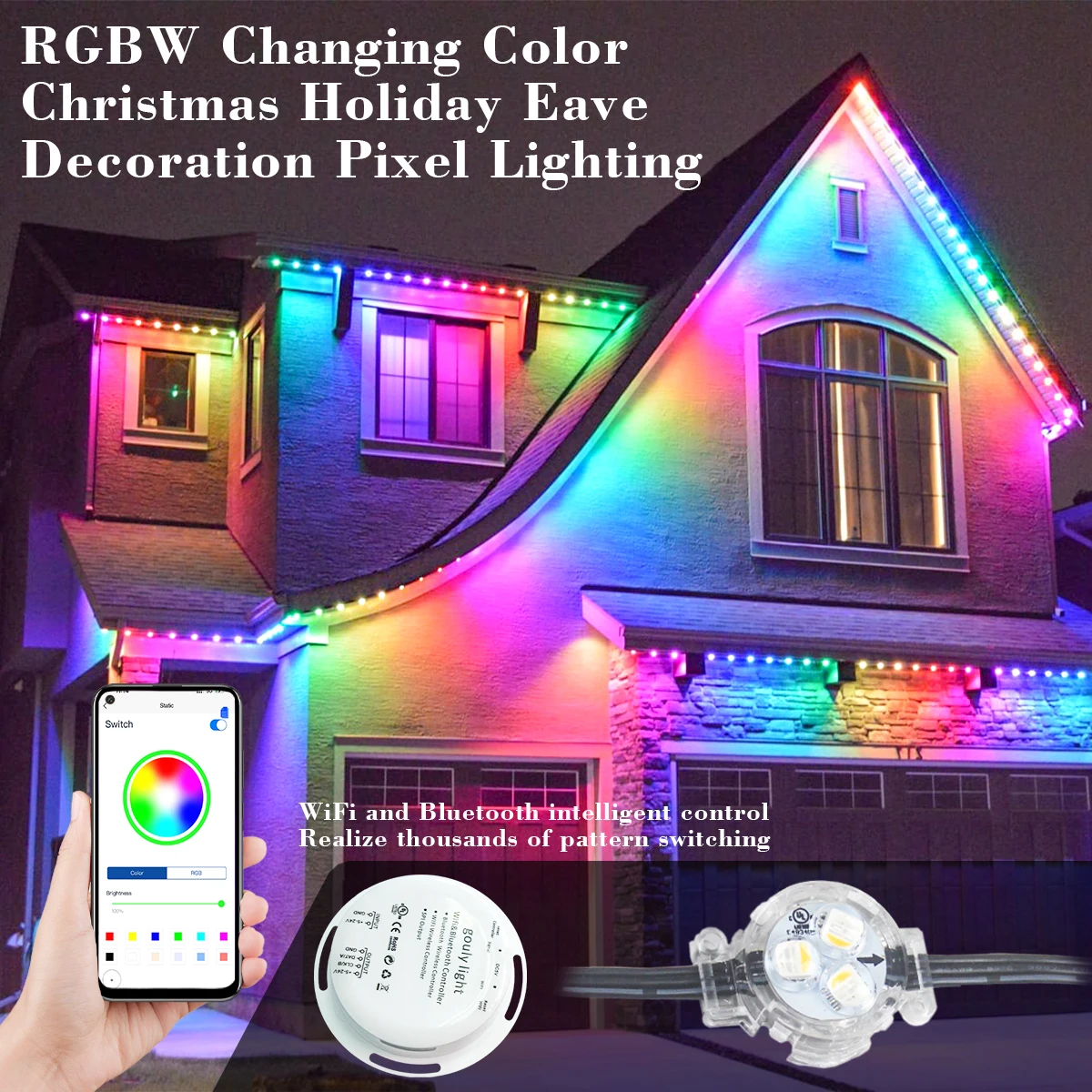 Интеллектуальный светодиодный контроллер для светодиодной ленты пиксельный rgb 24 В