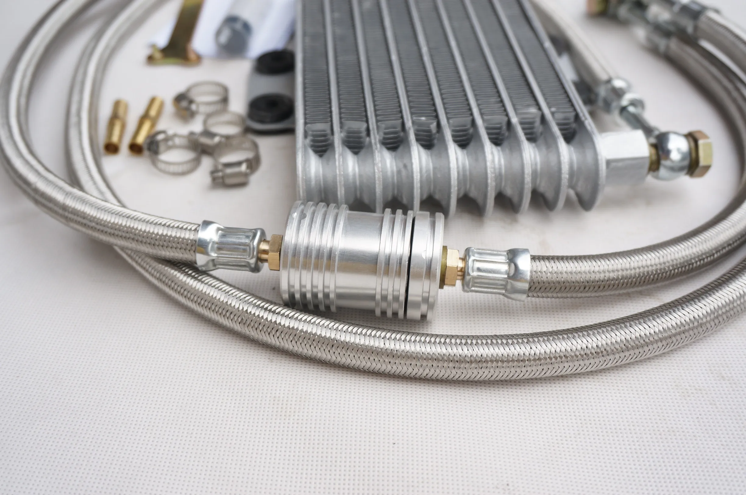 High quality motorcycle racing radiator motorcycle oil cooler radiator for Honda CBCG radiator