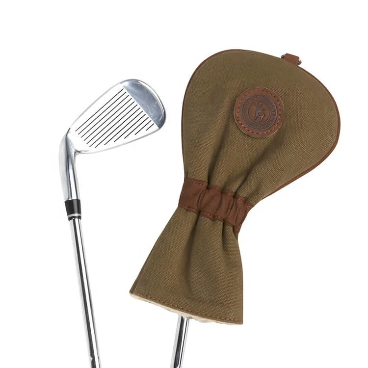 Tourbon Custom Headcover Manufacturers Canvas Golf Head Cover