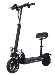 Wholesale Cheap 48v Lithium Battery 350W 500w800w Brushless Motor CE Certificate Folding Portable Adult Trotinette Electric Scoo