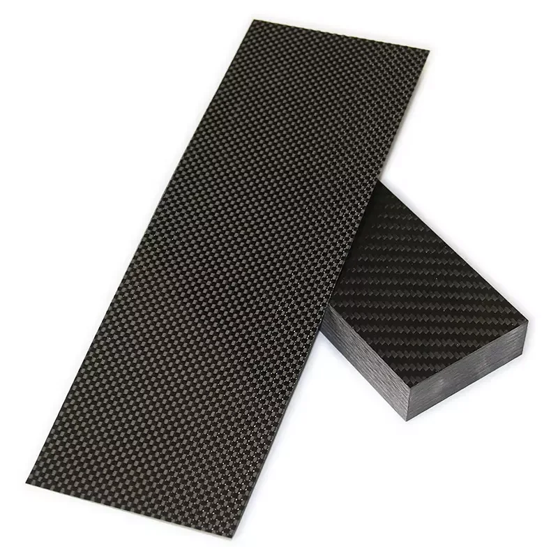 8mm 10mm 12mm Carbon Fiber Block/Plate/Sheet/Board Twill Glossy Matte Carbon Fiber Sheets