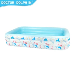 Doctor Dolphin Factory PVC Summer Outdoor Ground Portable Water Games Toy Family Kid Pool Inflatable Swimming Pool