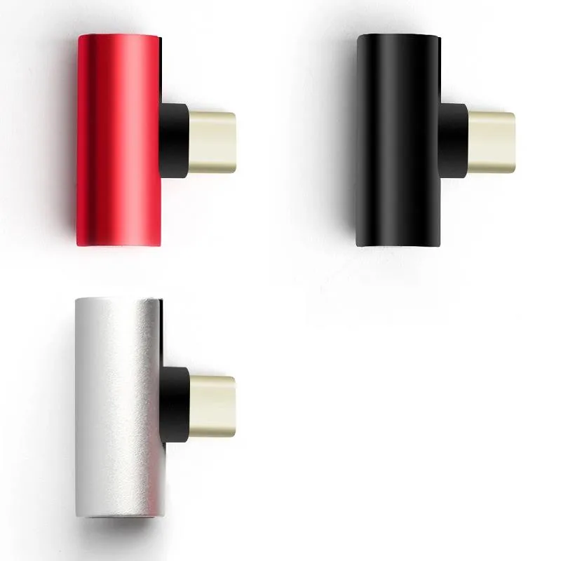 Новый практичный адаптер USB типа C 5 В/9 В/12 В 2 в 1 для зарядки и одновременного прослушивания