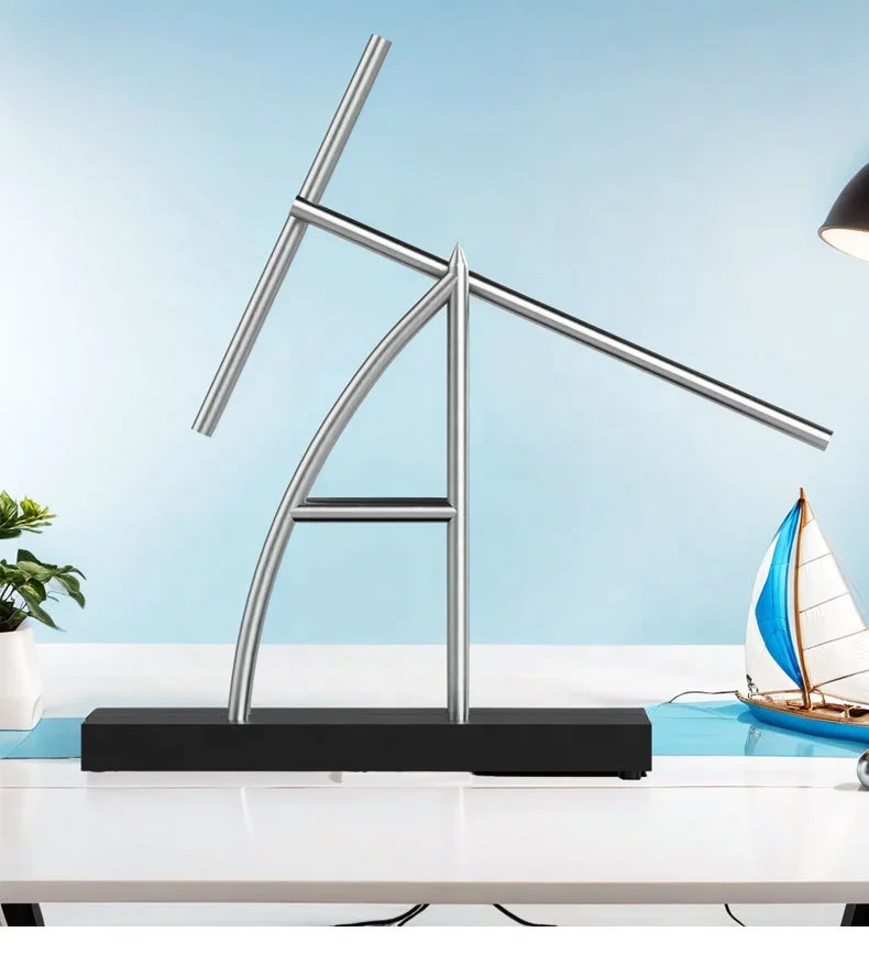 High-end Creative Office Home Desktop Decoration Newton Pendulum Chaos Pendulum Permanent Perpetual Motion Kinetic Art Decor