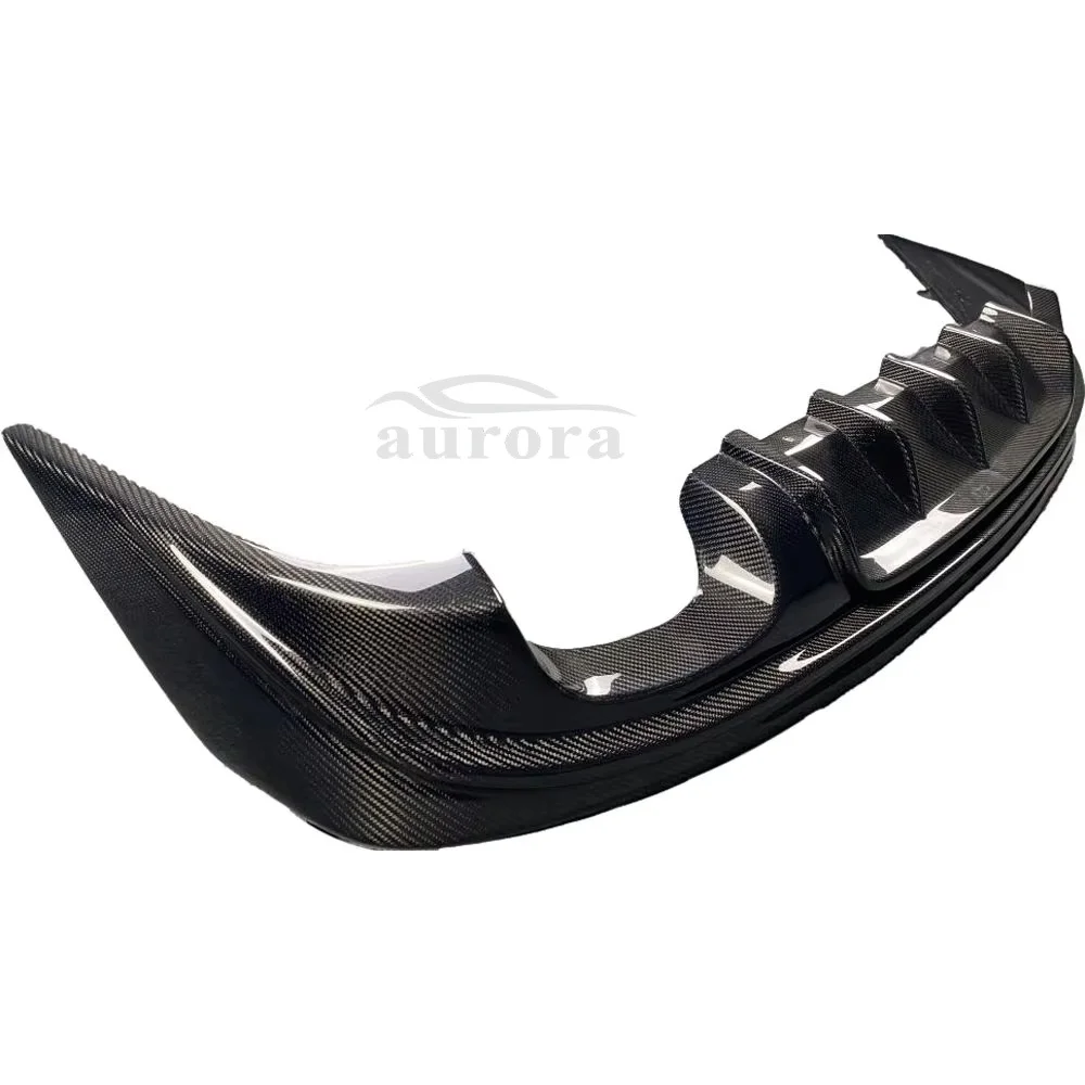 Dry carbon fiber body kit car bumper rear diffuser suitable for Lexus IS IS250 IS300 diffuser bumper