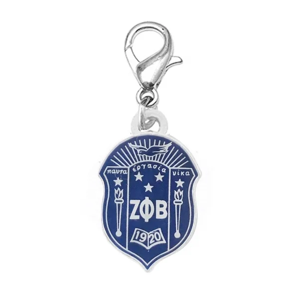 Высококачественный Буле эмаль ZPB щит Zeta Phi Beta амулеты
