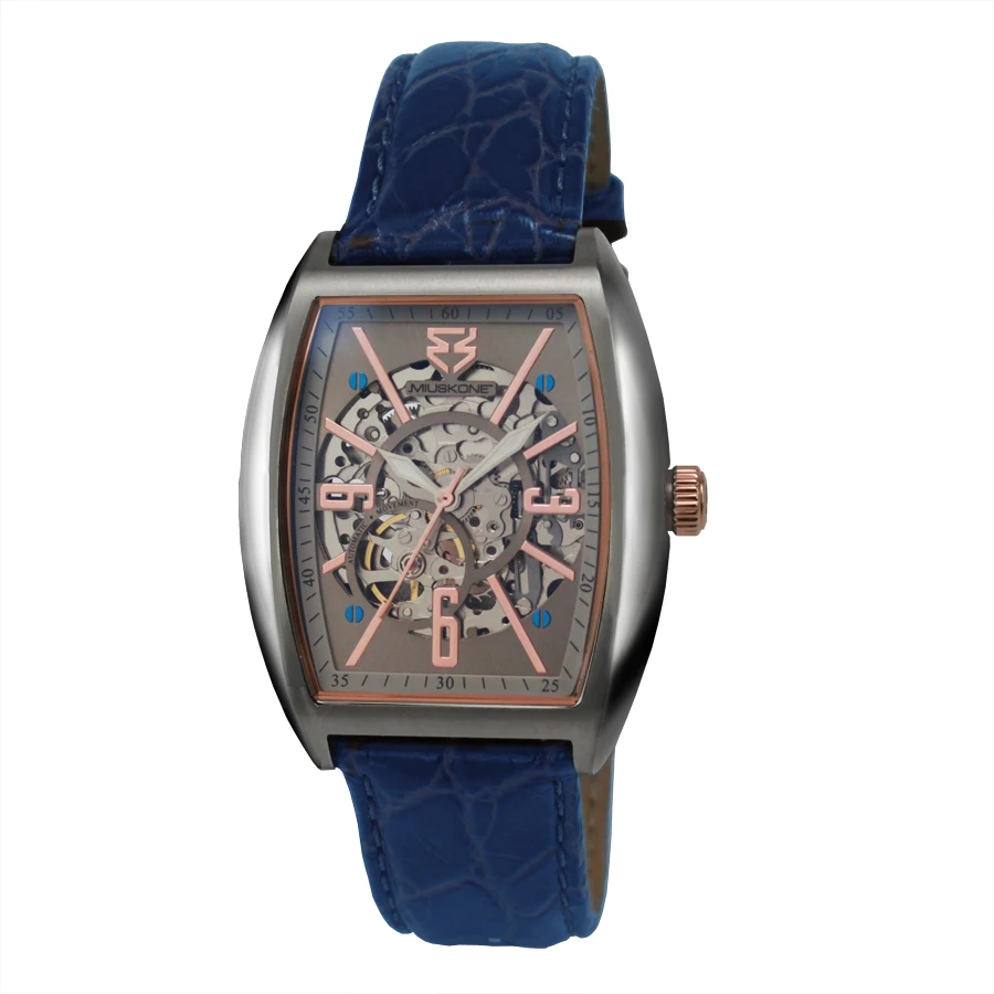 MIUSKONE 2022 Men Sport Wristwatch Military Leather Analog Army Casual Dress Watch For Man Big Dial Digital Quartz Watch