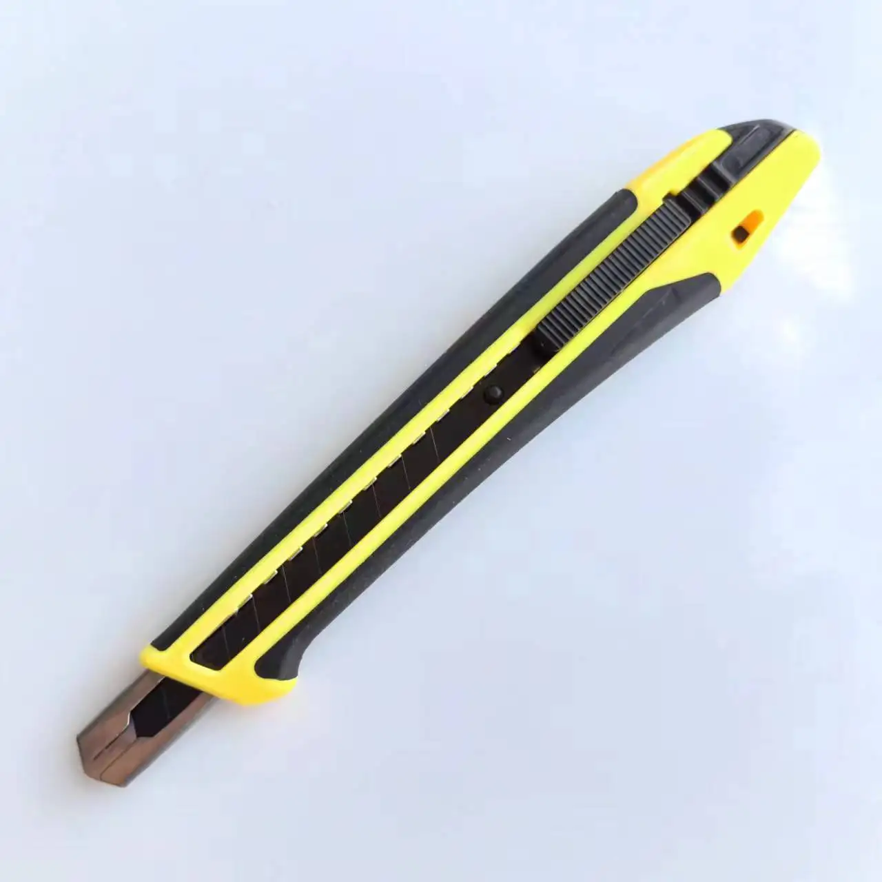 Heavy Duty Stainless Steel Knife Cheap Utility Knife 9mm Rubber Coated Home Office Knife