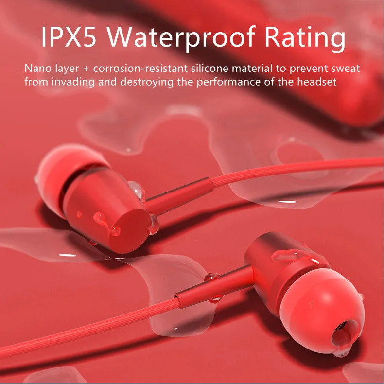 G06 neck-mounted sports headset Mp3 stereo subwoofer in-ear headset TF card bt earbuds wireless hifi audio headset