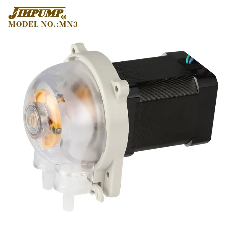  JIHPUMP 110 В 220 5 об/мин Маленький Мини Микро перистальтический насос газовые химические добавки медицинская вода жидкость Дозирующий шланг насосы