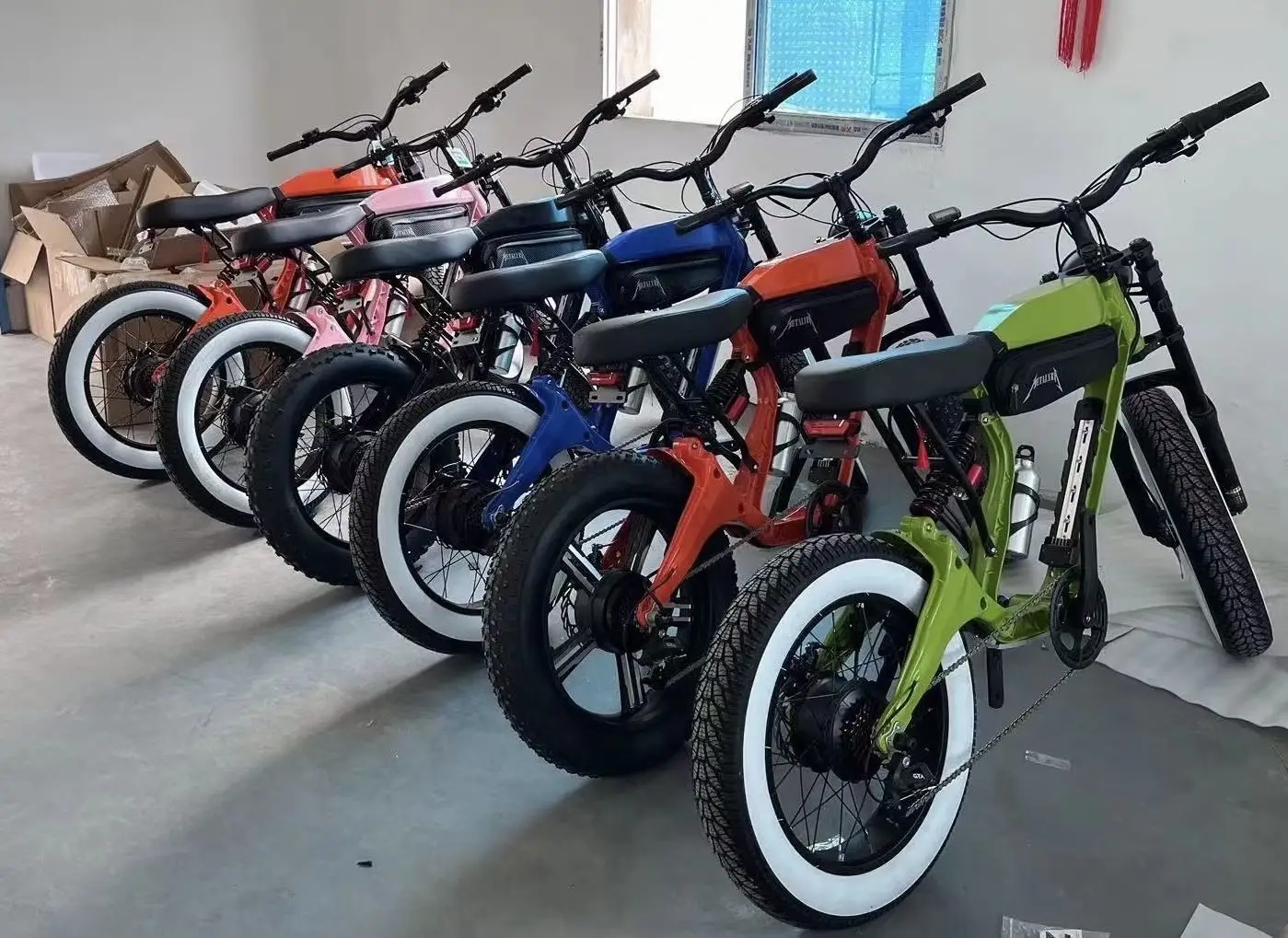 Romeo Pro 2 US EU CA Stock Eahora 3000W 26 * 4.0 Fatbike Ebike Electric Fat Tire Mountain E Hybrid Cargo Dirt Bike Bicycle Adult