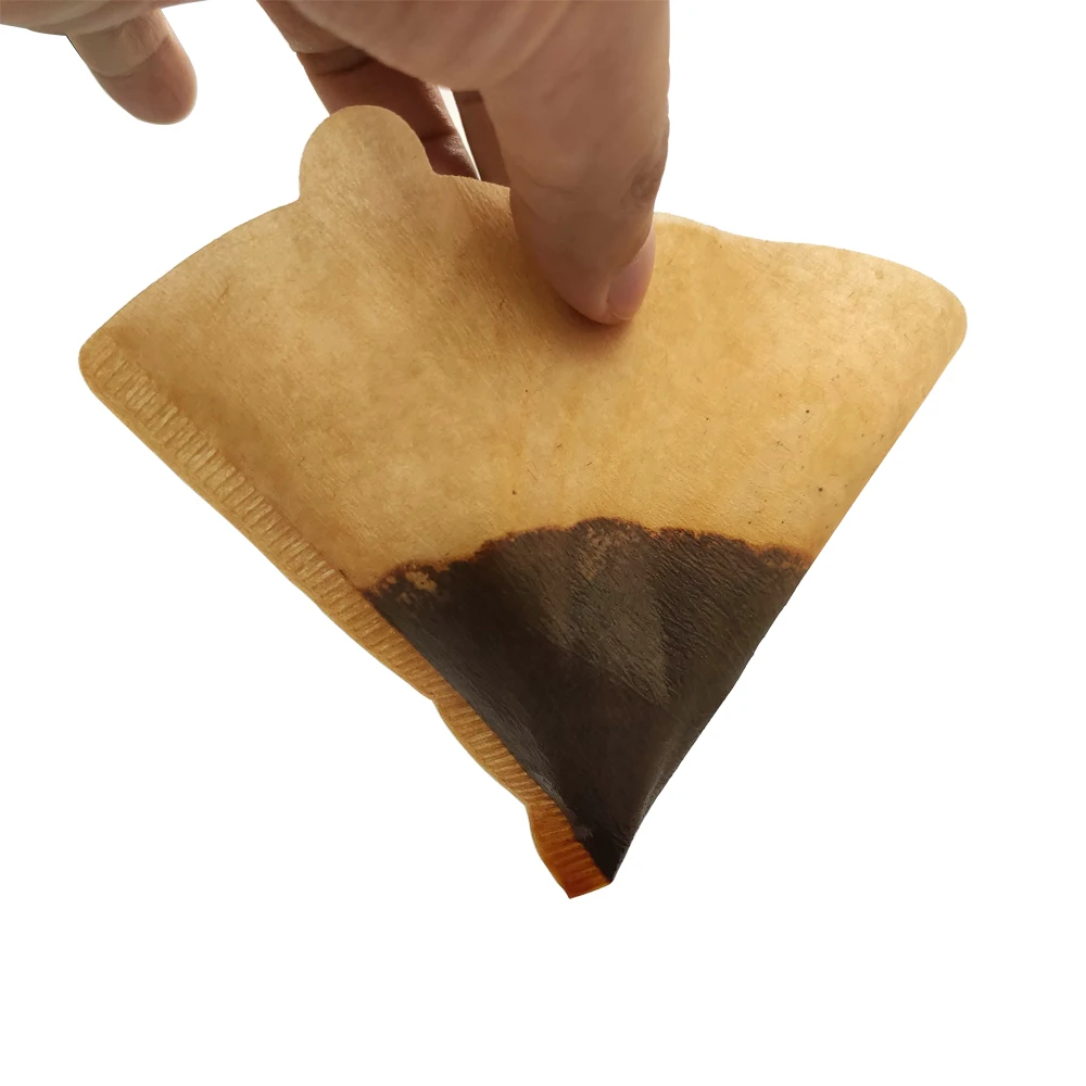 Китайский производитель бумажных фильтров v60 коническая бумага для фильтрации холодного кофе портативная белая и