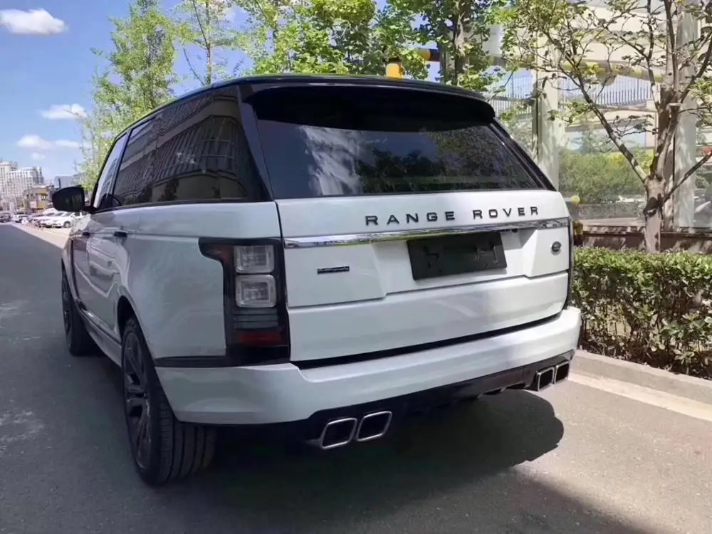 High quality RR range-rover vogue 2013-2017 PP material SVO style body kits car bumper auto spare parts facelift