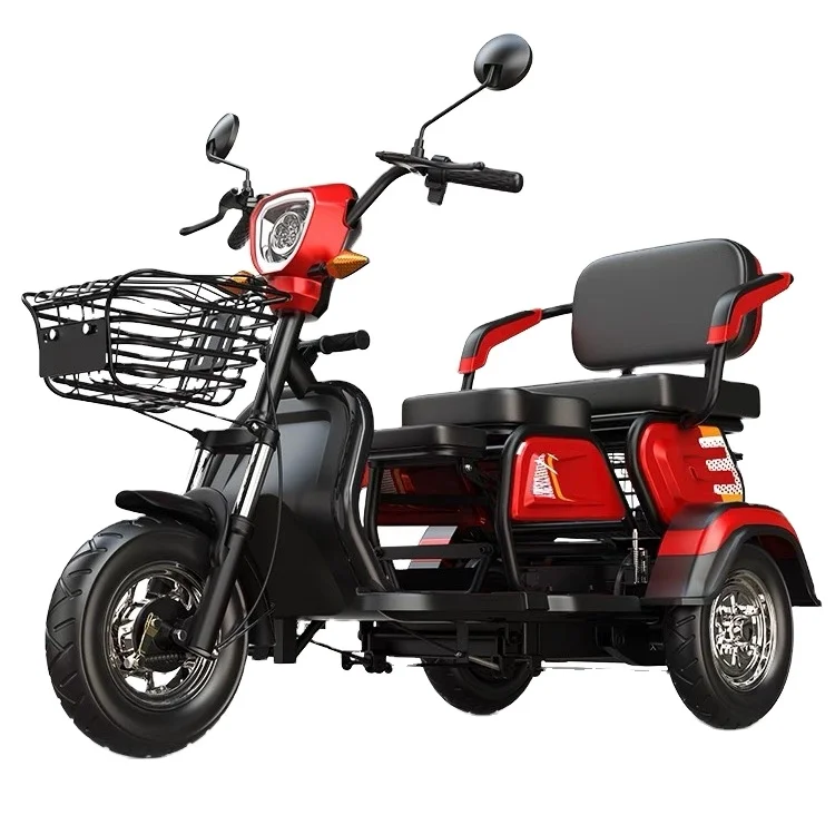 Предлагаемый образец Tuk Trike Трехколесный электровелосипед электрический мотоцикл велосипед для грязи 3 колеса взрослых светодиодный дисплей 60 В открытый