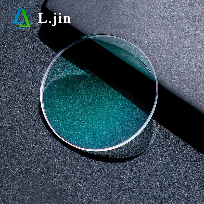 L.jin manufacturer factory price RTS optical blue cut 1.56 index clear single vision hmc coating prescription optical lenses