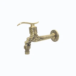 BANGQI European style New design faucet antique brass outdoor garden bibcock 1/2 sanwa bibcock