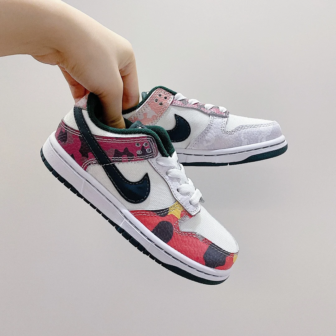 OG Quality Color Mixing Children Casual Shoes Nike Dunk Sneaker for