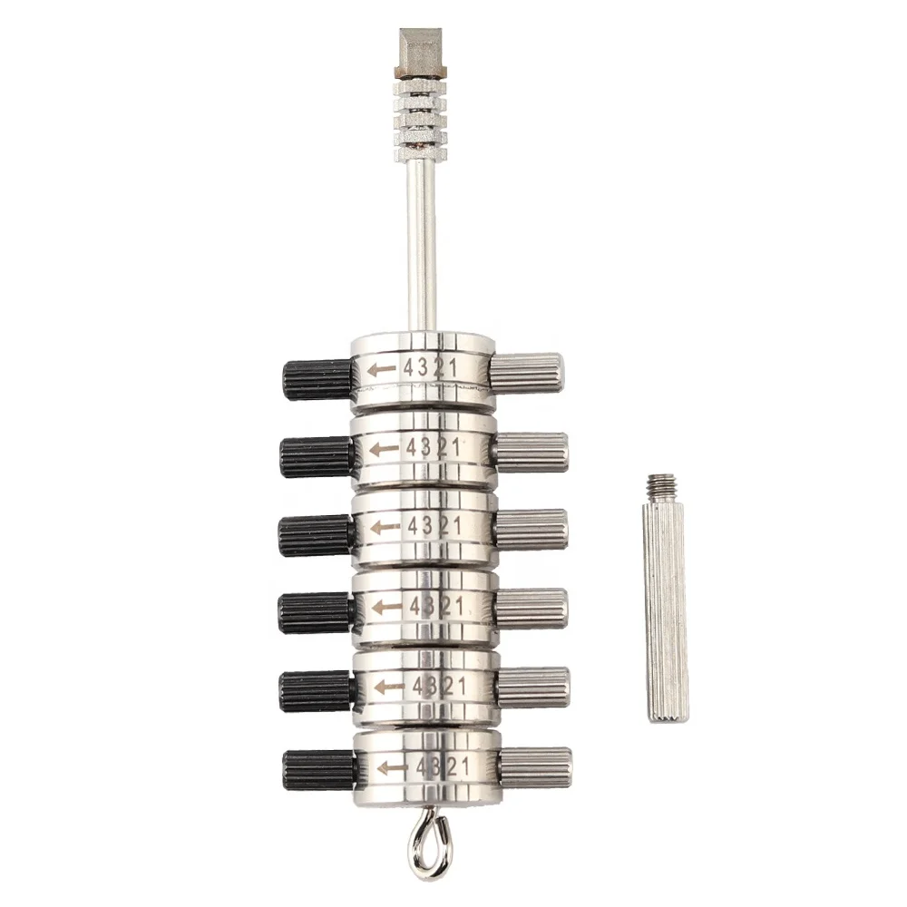 HUK Mondeo Quick Open Door Locks Locksmith Pick Decoder Tool for car Lock HUK Ford Mondeo Quick Open -6 Teeth